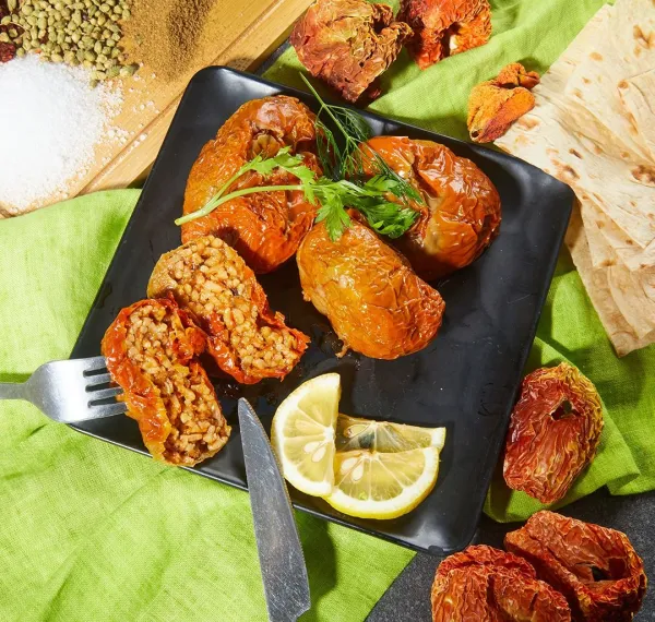 Zeytinyağlı Kuru Biber Dolması (500gr)